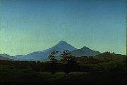 Caspar David Friedrich Bohmische Landschaft oil